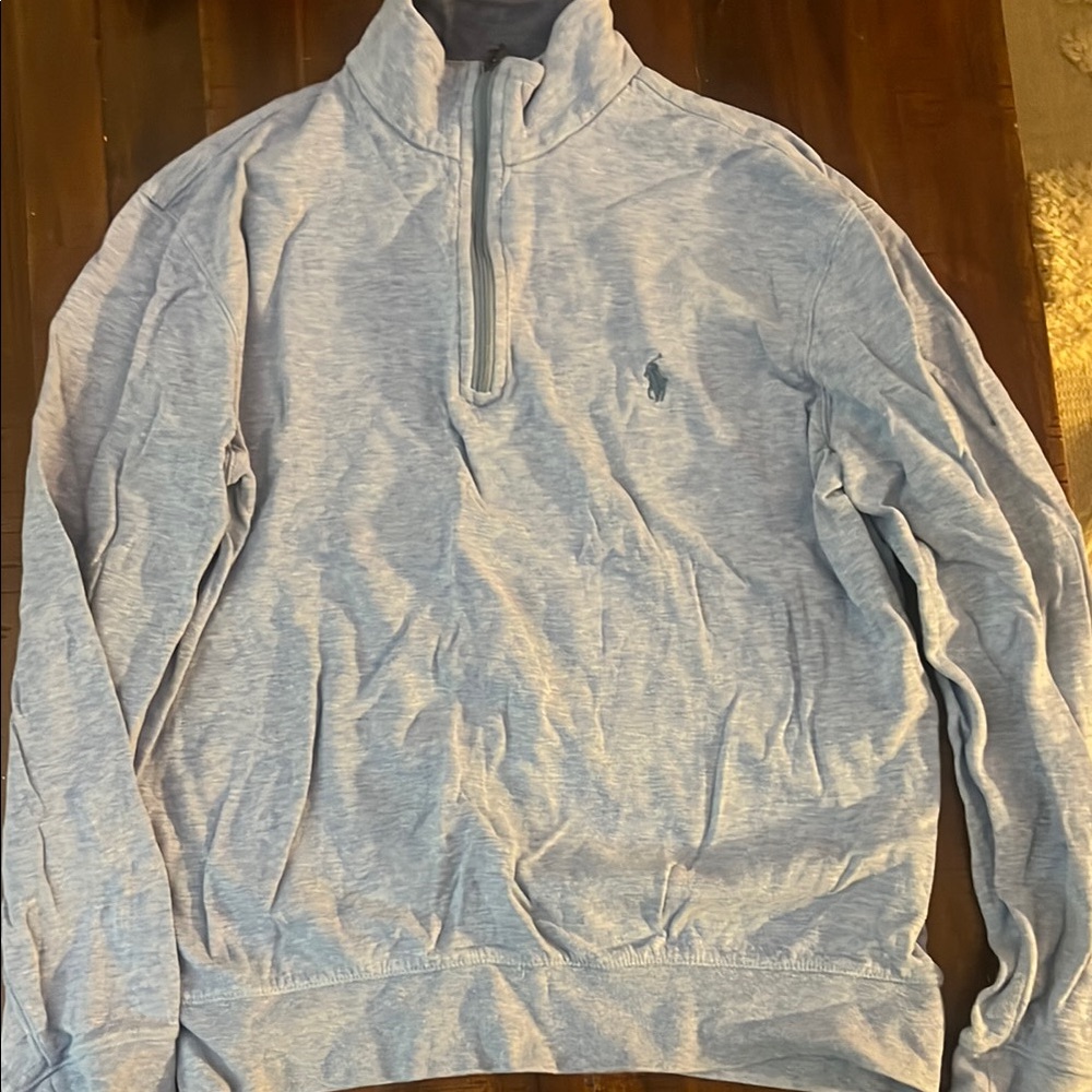 Ralph Lauren Blue Zip Up Pullover